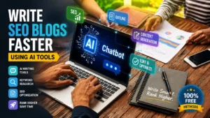 How to Use AI Tools to Write SEO Blog Posts Faster - Free Methods