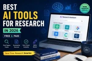 best AI tools for research in 2026 free and paid